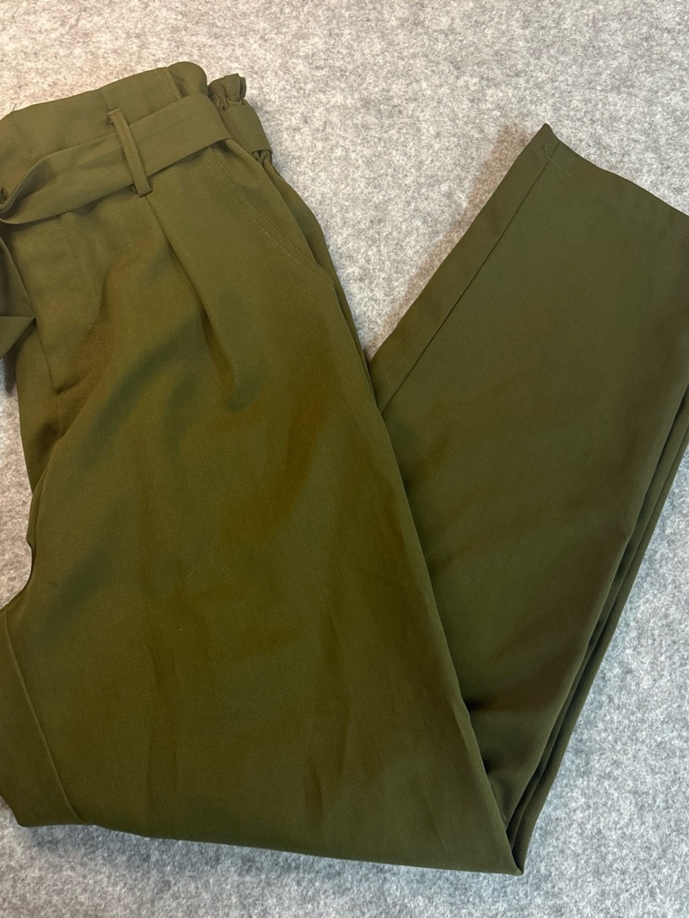 Windsor Olive Green Gathered Waist Pants